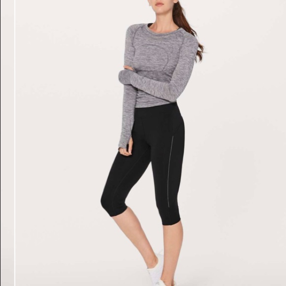 Lululemon Morning Miles Crop (17") - Picture 2 of 7
